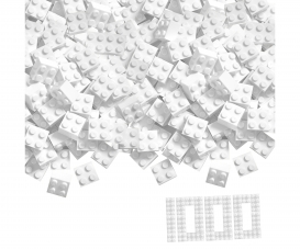 Blox 1000 white 4 pin Bricks Loose