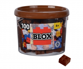 Simba Blox 20 piastre da 32 nodi ciascuna, piastra da costruzione per bambini dai 3 anni in su, 4 colori, alta qualità, mattoncini da costruzione, completamente compatibile con molti altri produttori