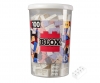 Blox - 100 briques de 8 blanches - compatibles avec les briques de jeu connues