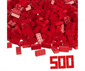 Blox 500 red 8 pin Bricks Loose