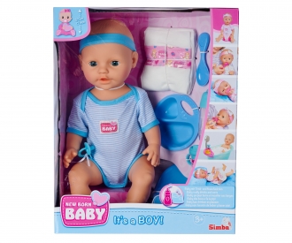 Buy New Born Baby Baby Doll Blue Accessories online Simba Toys