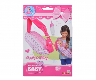 Baby born doll carrier sling sales