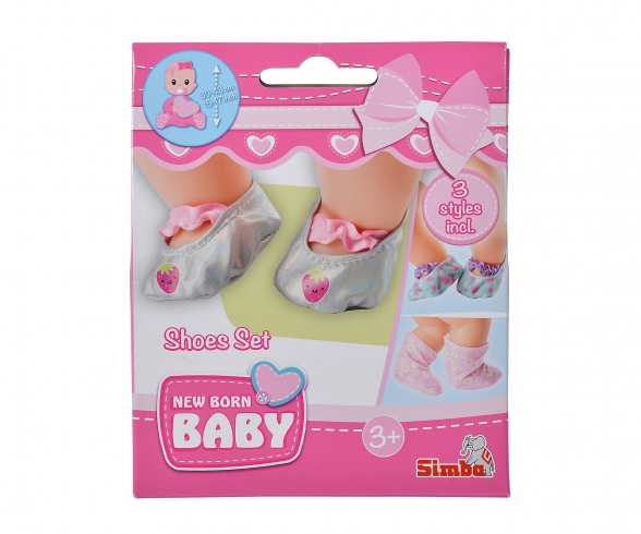 Set de chaussures New Born Baby (3 paires)