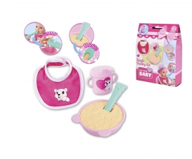 Simba New Born Baby – Kit D'Été Pour Poupée Avec Chapeau, Lunettes, Crème Solaire Et Sac Banane Cool – Rose