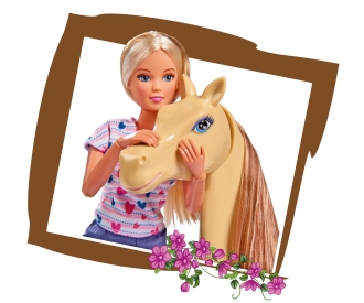 Steffi horse top riding doll