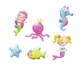  Simba 106322452 Aqua Gelz Deluxe Set Figuras suaves en 3D, gel  de color de buceo en formas, a partir de 8 años, multicolor : Simba:  Juguetes y Juegos
