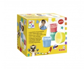 Simba Art and Fun 106334439 Finger Paint XXL Set Made in Germany
