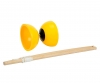 Diabolo Plastic with Wooden Bars, 3-ass.