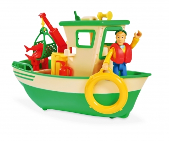 Buy Sam Charlies Fishing Boat and Figurine online Simba Toys