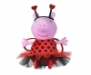 Peppa Pig as Lady Bug, 28cm