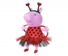 Peppa Pig as Lady Bug, 28cm