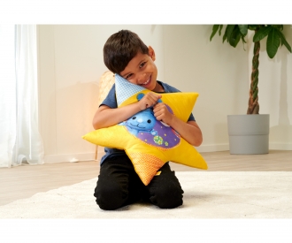 Coussin étoile en peluche KiKANiNCHEN