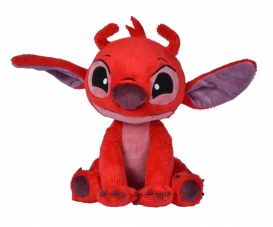 Peluche Doudou Leroy Lilo et Stitch rouge Disney Simba Toys carré