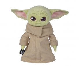 SIMBA TOYS: Star Wars The Mandalorian L'Enfant Baby Yoda Peluche 25cm Simba  - Vendiloshop