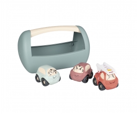 SpielMaus Baby Press & Go Fahrzeuge, 2-fach sortiert, Babyspielzeug, ca.  13x7,5x11cm, ab 12 Monaten (nicht frei wählbar) 0040774165 ▷ jetzt kaufen -  online & vor Ort