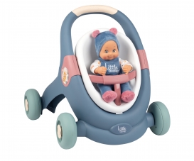 Little Smoby Baby Walker 3 in 1 + Poupon