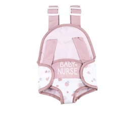 Smoby 'Baby Nurse' diaper bag for dolls - pastel