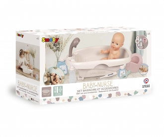 Smoby Baby Nurse Bath set and Accessories