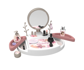 Kit Salon De Coiffure Fille – Sèche-cheveux Sonore, Fer à Lisser Lumineux, Mallette De Rangement, 27 Pièces