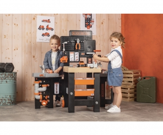 Smoby Black+Decker Werkbank Mega Center