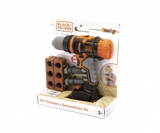 Smoby Black+Decker mechanical Drill