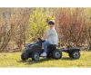 Smoby Traktor Farmer XL Schwarz mit Anhänger