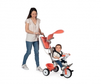 Smoby Dreirad Baby Balade Rot