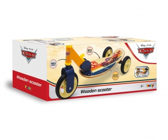 Smoby Cars Wooden Scooter, 3 Räder