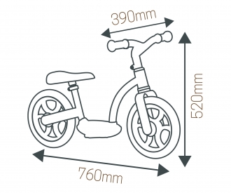 Smoby Balance Bike Comfort