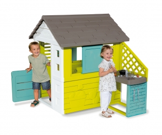 Smoby Spielhaus Pretty mit Küche Smoby Toys online | kaufen