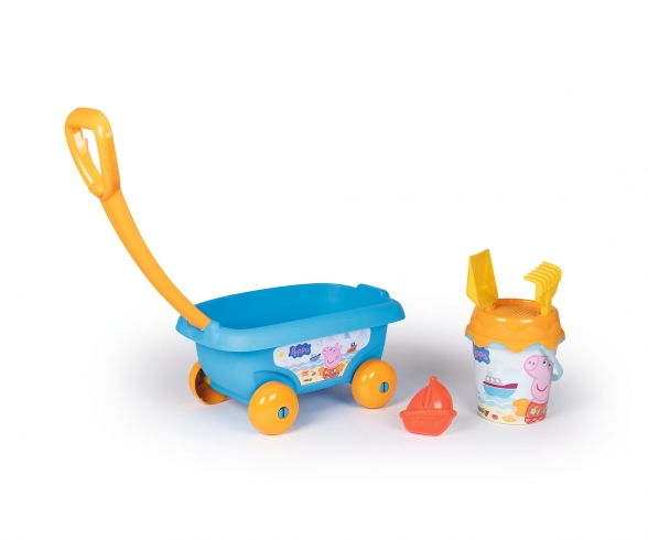 Buy Smoby Peppa Garnished Beach Cart online Smoby Toys