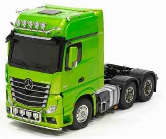 Buy 1 14 RC XB MB Actros 3363 Green Full Op. online Tamiya