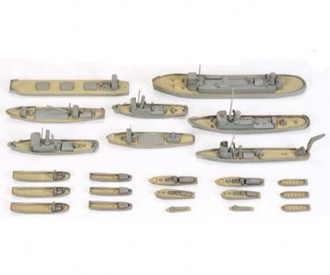 1:700 WL Diorama-Set Ship&Boats (23)