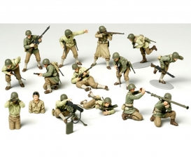 1:48 Figuren-Set US Infanterie (15)