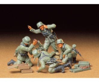 1:35 WWII Fig.-Set Ger.Mortar-Troop (4)