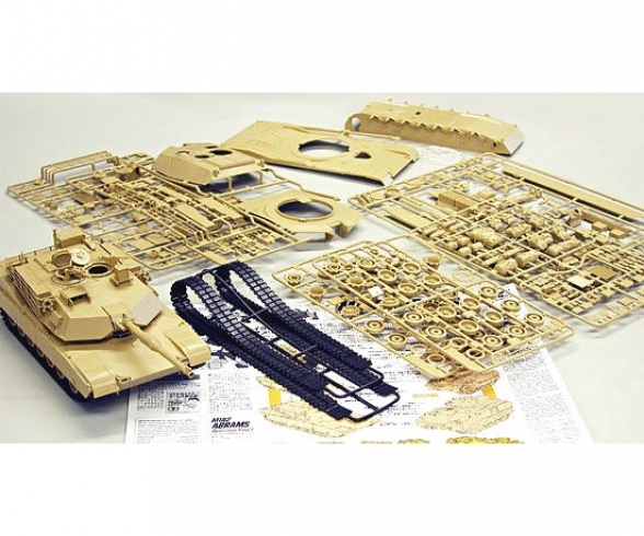 Tamiya 300035269 Char De Combat US M1A2 Abrams Iraqi Freedom - Kit Modélisme 1:35