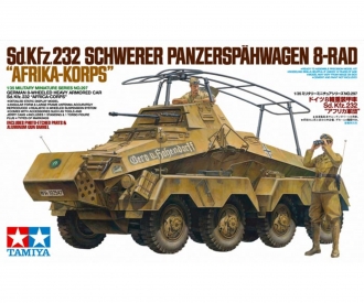 1:35 Ger. SdKfz.232 Scout Car Afr. (2)