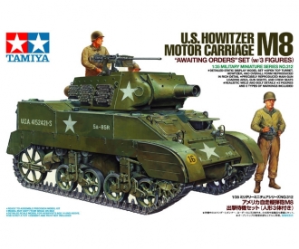 1:35 US M8 Howitzer Mo.Ca. w/Fig.(3)