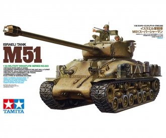 1:35 Israeli Tank M51 105mm