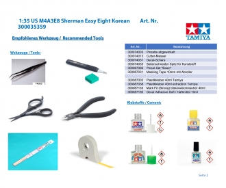 1:35 US M4A3E8 Easy Eight Korean War