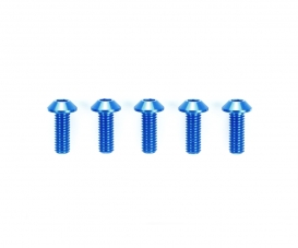 3x8mm HG Alu HH Screw Blu *5