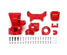 TA-01/02 B-Parts Rear Gearcas red