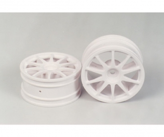 10-Spoke Wheels white (2) 26mm