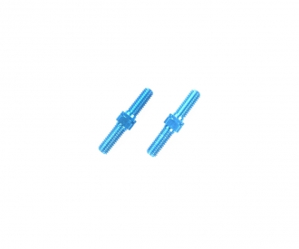Alu Li/Re-Gewindestangen 3x18mm (2) blau