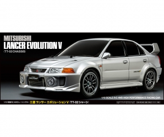 Buy 1 10 RC Mitsubishi Lancer Evo V TT 02 online Tamiya