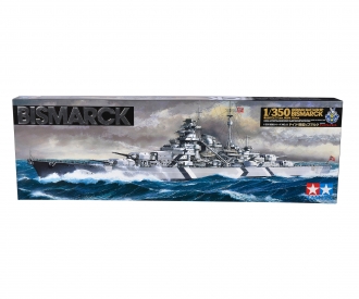 1:350 WWII Ger. Battleship Bismarck