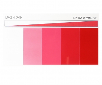 LP-82 Misch-Rot 10ml Leicht Transparent