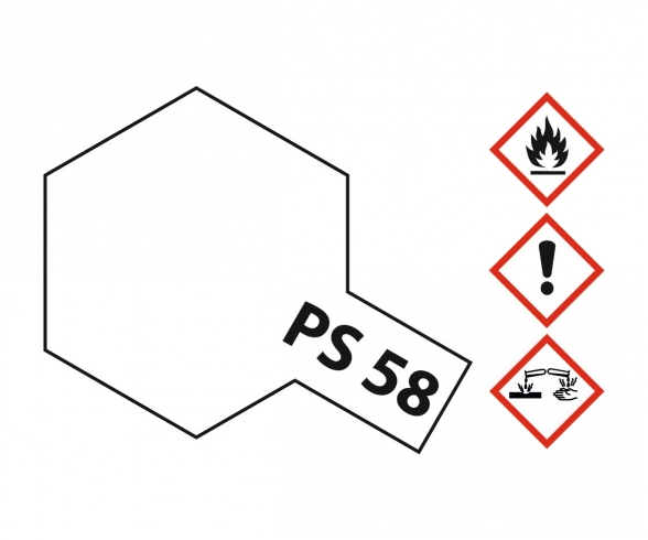 PS-58 Perleffekt Klar Polycarbonat 100ml