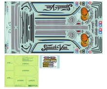 Aufkleber Squash Van GF-02