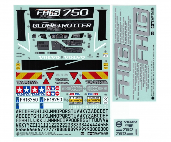 Stickers (a, b), Metal Transfers 56375